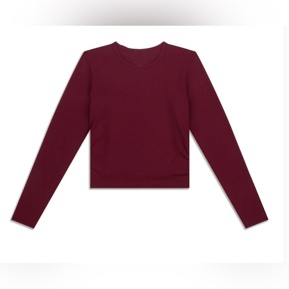 Lululemon Long Sleeve Cropped Top
